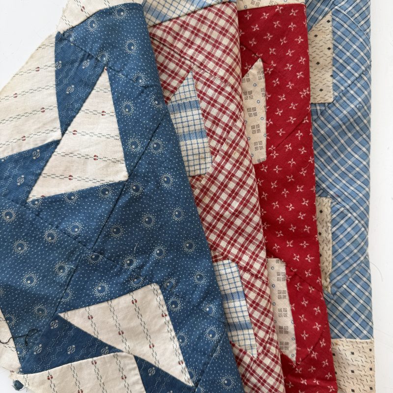 Antique Double T Quilt BLOCKS